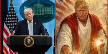 Donald Trump says AI image of himself as Jesus was "me as a doctor" 5 Donald Trump says AI image of himself as Jesus was "me as a doctor"