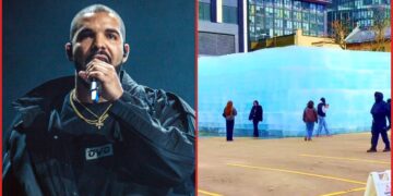 Drake freezes release date in ice — fans arrive with blowtorches