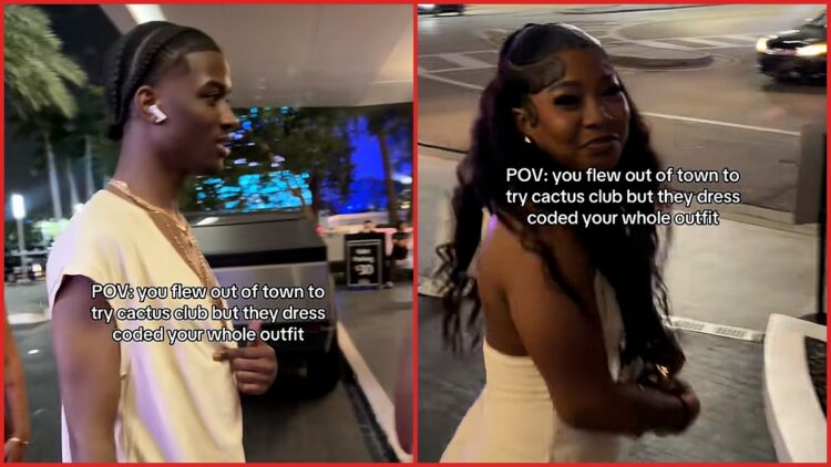 Friend group flies to Miami for Cactus Club only to be turned away for dress code