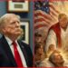 Hidden figure in Donald Trump's AI Jesus post sparks end times fears