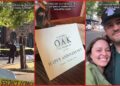 Influencer jokes about dead body outside restaurant in anniversary video