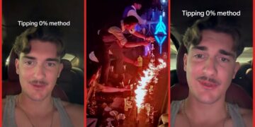 Man refuses 24% tip just for cracking open a beer, and the bartender's response is priceless