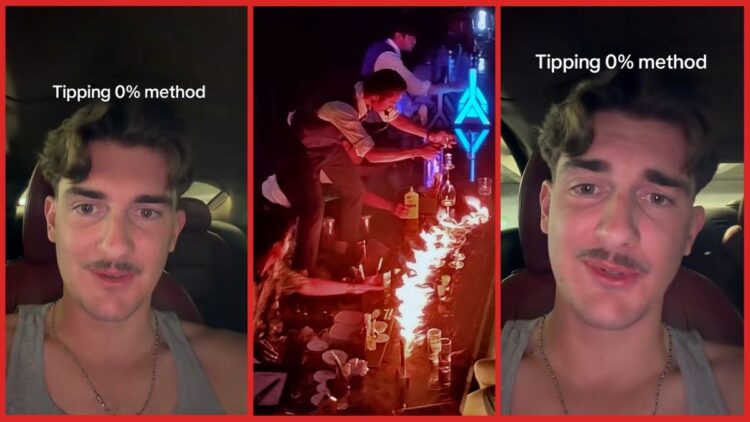 Man refuses 24% tip just for cracking open a beer, and the bartender's response is priceless