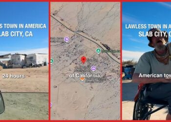 TikToker praised Slab City as lawless paradise in California, then quietly warned people not to visit