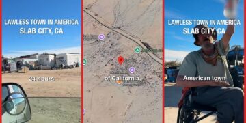 TikToker praised Slab City as lawless paradise in California, then quietly warned people not to visit