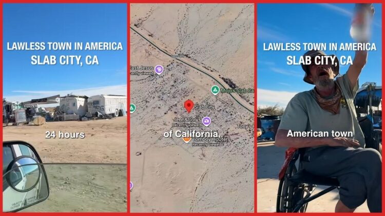 TikToker praised Slab City as lawless paradise in California, then quietly warned people not to visit