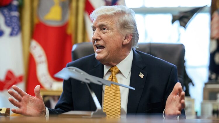 Trump says UK 'was not there' as he threatens to rip up trade deal