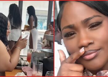 Woman spots her exact doppelgänger across a restaurant, but folklore says run