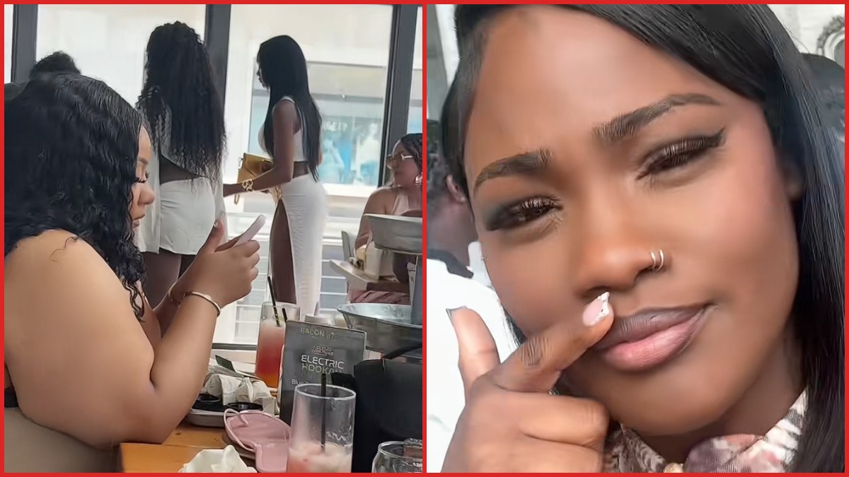 Woman spots her exact doppelgänger across a restaurant, but folklore says run
