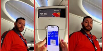 Woman switches to an empty row on a Southwest flight, then a flight attendant threatened to kick her off