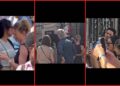 Rebecca Ferguson and Greta Lee spotted filming a romantic comedy in London. Then they posed for photos with fans on the street 11 Rebecca Ferguson and Greta Lee spotted filming a romantic comedy in London. Then they posed for photos with fans on the street — stills from the TikTok posted by Cine Random 123