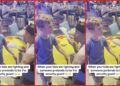 Woman pretended to be a security guard at Dave & Buster's, so a mom asked the internet to find her — stills from the TikTok posted by Jessquarter0412