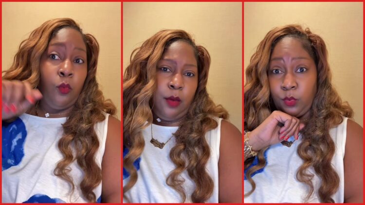TikTok creator alleges Marshalls employees spoke Spanish while profiling Black shoppers. Then the women understood every word they said — stills from the TikTok posted by Netra Nicole👄❤️😘
