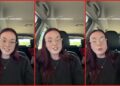 Mother co-parenting with child's father says his girlfriend dyed their kid's natural red hair purple, so she turned to TikTok for help — stills from the TikTok posted by Ren 🍒 | Lifestyle Creator