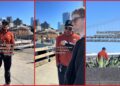 Young couple feeding pigeons in San Francisco park confronted by older man in video 11 Young couple feeding pigeons in San Francisco park confronted by older man in video — stills from the TikTok posted by zoerayxoxo