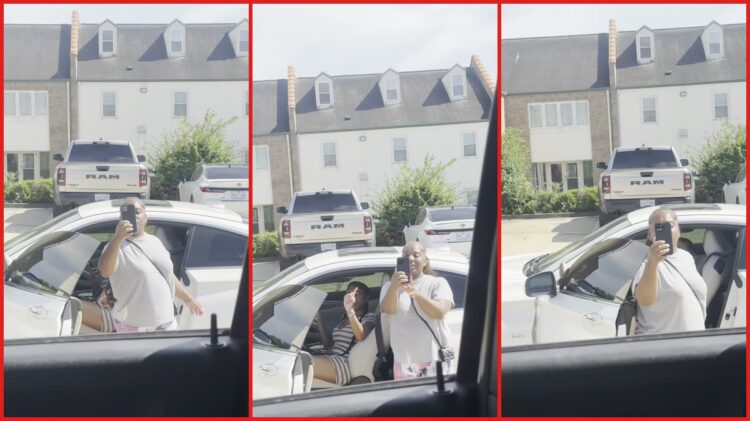 Louisiana woman in car accident claims other driver threatened her with ICE and said she 'works for ICE' 1 Louisiana woman in car accident claims other driver threatened her with ICE and said she 'works for ICE' — stills from the TikTok posted by Lucy Hc