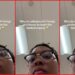 Student listens to professor explain quantum mechanics orbital shapes. Then on-screen text asks why colleges pick professors for hardest classes — stills from the TikTok posted by Jennifer