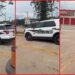 Worker alleges Texas dealership refused to pay after he cleared tree stumps. Then he found his exit blocked by vehicles and a police SUV 8 Worker alleges Texas dealership refused to pay after he cleared tree stumps. Then he found his exit blocked by vehicles and a police SUV — stills from the TikTok posted by Ester Avila