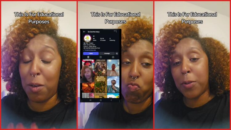 New Jersey woman shares alleged threatening voice messages she received from online user. Then she describes alleged threats 1 New Jersey woman shares alleged threatening voice messages she received from online user. Then she describes alleged threats — stills from the TikTok posted by YT & IG @TalkUrShxxtNene