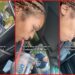 Woman parked with bumper slightly over man's driveway. Then he directed aggressive and profane language at her 8 Woman parked with bumper slightly over man's driveway. Then he directed aggressive and profane language at her — stills from the TikTok posted by 🤍 B R E N D A 🤍