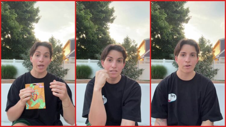 Small business owner made 30 custom carabiner kits for a running shoe company. Then she says they wanted them for free 1 Small business owner made 30 custom carabiner kits for a running shoe company. Then she says they wanted them for free — stills from the TikTok posted by JUJ