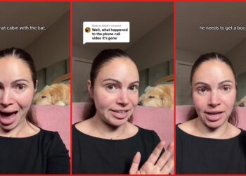 Woman finds bat in her Vrbo rental bedroom. Then the host told her, 'Bats are to be expected' and allegedly refused a refund — stills from the TikTok posted by adriaaaaahhhh