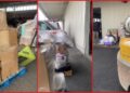Donor disputes items at Heroes Homestead warehouse. Then she alleges the nonprofit misappropriated fire relief donations 10 Donor disputes items at Heroes Homestead warehouse. Then she alleges the nonprofit misappropriated fire relief donations — stills from the TikTok posted by Dog Mom Border Collie Pack