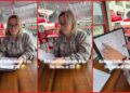 Seattle restaurant lists Kirkland Vodka on its cocktail menu for $16. Then a customer spots it and orders the 'Costco lemonade' — stills from the TikTok posted by Zada and Hana 🏳️‍🌈🇧🇦