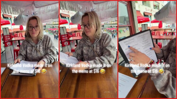 Seattle restaurant lists Kirkland Vodka on its cocktail menu for $16. Then a customer spots it and orders the 'Costco lemonade' 1 Seattle restaurant lists Kirkland Vodka on its cocktail menu for $16. Then a customer spots it and orders the 'Costco lemonade' β stills from the TikTok posted by Zada and Hana π³οΈβππ§π¦