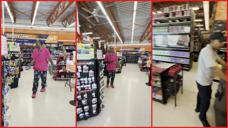 TikTok video shows customer confronting AutoZone employee with slurs and threats. Then he demands to see the manager, who says he is the manager 1 TikTok video shows customer confronting AutoZone employee with slurs and threats. Then he demands to see the manager, who says he is the manager — stills from the TikTok posted by David’sPOV