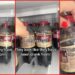Dollar General shelves hold Dr. Pepper bottles with suspiciously low liquid levels, and a customer questions if they've been opened 8 Dollar General shelves hold Dr. Pepper bottles with suspiciously low liquid levels, and a customer questions if they've been opened — stills from the TikTok posted by Leah Cosby Hunt