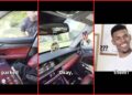 Driver tells officer, 'You are not in your jurisdiction' during parking dispute — stills from the TikTok posted by Ralphy21K