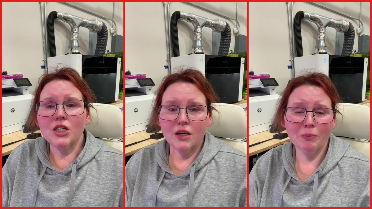 Mother says daughter Annabelle, who goes by Hope at school, has been missing 24 hours with no phone or money — stills from the TikTok posted by Stacey Wattenbarger
